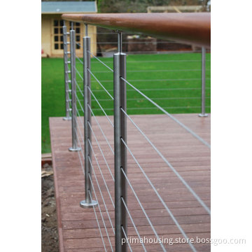 Inox Outdoor Balcony Railing Stainless Steel Balustrade